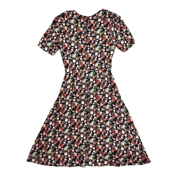 Nicole Miller | Floral A Line Dress (M) 💐 - Picture 3 of 7